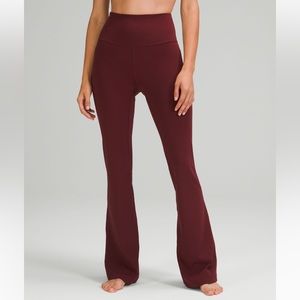 Lululemon Groove Super-High Rise Flared Pant Nulu- Regular